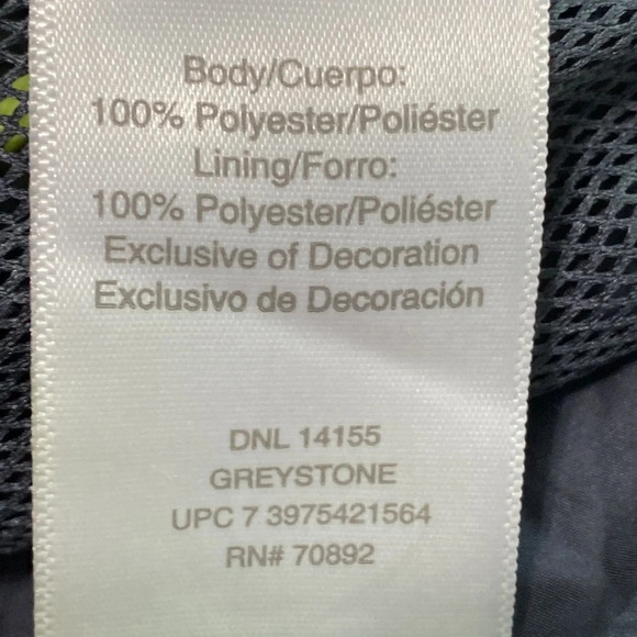 Danskin Now Green Black Elastic Waistband Leg Zipper Pull On Track Pants Size L - Picture 5 of 9